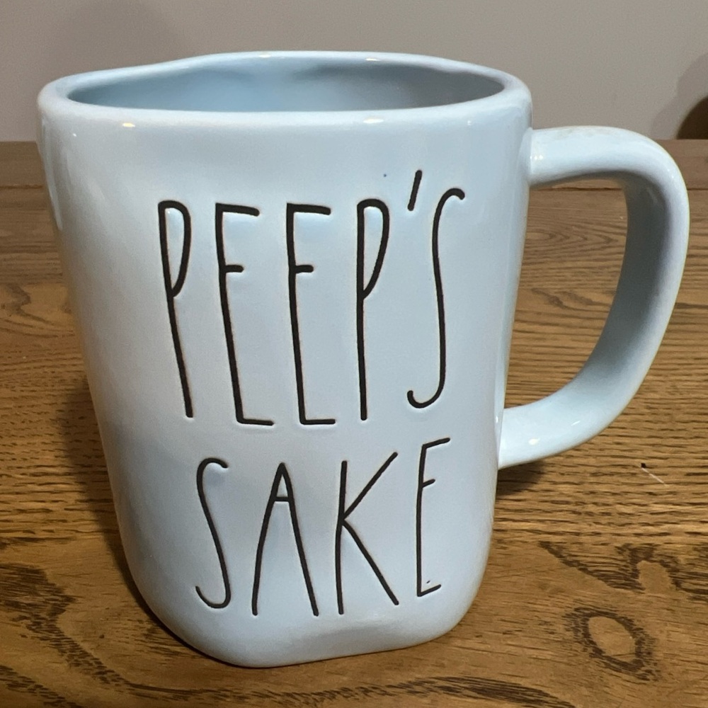 Light Blue Peep's Sake Mug